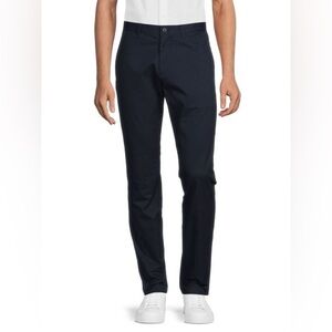 Theory Navy Haydin Straight Slim Chinos 33W